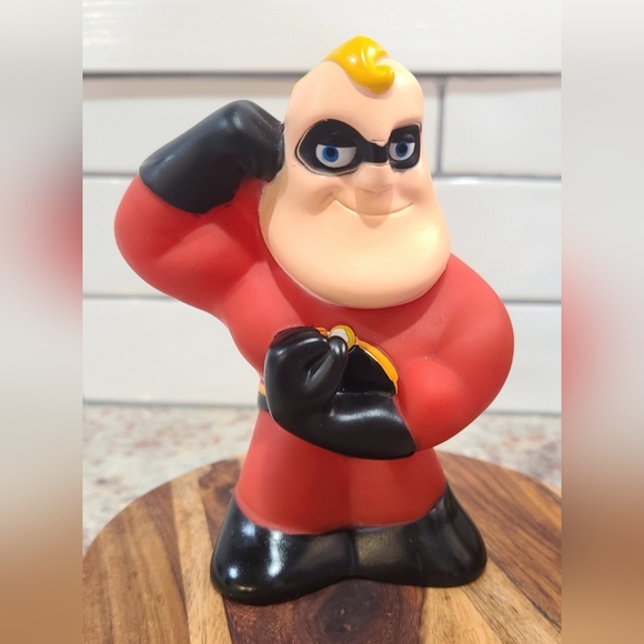 Set of three Pixar squeaky figures, Mr. Incredible, Sully and Buzz Lightyear - Picture 2 of 11